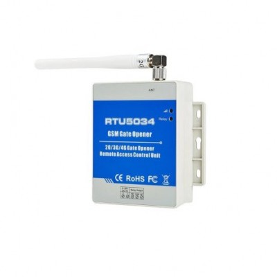 RTU5034 2G GSM Gate, Opener Access Relay Switch, Remote Control by Free Call, Home Alarm System Security, for Automatic Door Opener