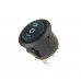 SPDT ON-OFF-ON 3 Pin Round Rocker Switch - Lock Action