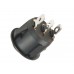 SPDT ON-OFF-ON 3 Pin Round Rocker Switch - Lock Action