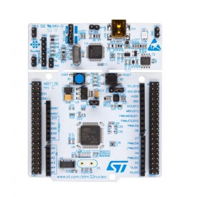 STMICROELECTRONICS NUCLEO-F334R8 Development Board, STM32F334R8 MCU, ST-LINK/V2-1 Debugger/Programmer, Arduino/ST morpho Compatible STMICROELECTRONICS NUCLEO-F334R8 Development Board, STM32F334R8 MCU, ST-LINK/V2-1 Debugger/Programmer, Arduino/ST morpho Compatible