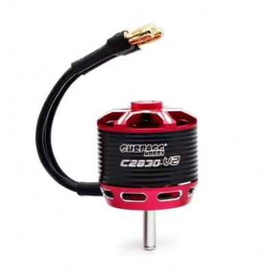SURPASS HOBBY C2830 14pole Outrunner Brushless Motor for Fixed Wing Aircraft3.0*12mm 3.5mm Connector (1300 KV)