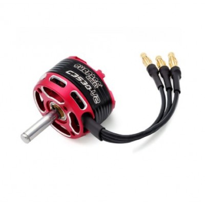 SURPASS HOBBY C3530 14pole Outrunner Brushless Motor for Fixed Wing Aircraft4.0*12mm 4.0mm Connector (1100 KV)