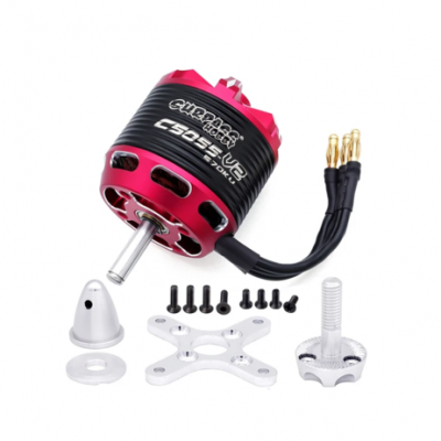 SURPASS HOBBY C5055 14pole Outrunner Brushless Motor for Fixed Wing Aircraft6.0*23mm 4.0mm Connector (570 KV)