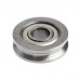 U604ZZ Rolling U-Wheel Guide Groove 4x13x4mm for Extruder 3D Printer Accessories U604ZZ Rolling U-Wheel Guide Groove 4x13x4mm for Extruder 3D Printer Accessories