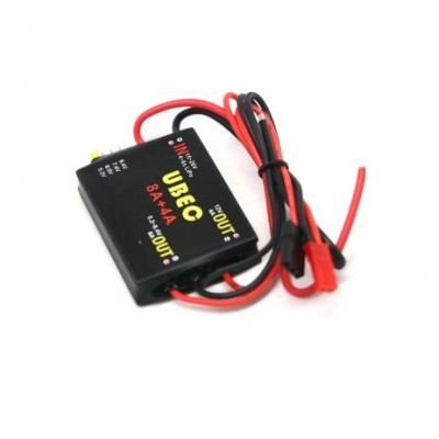 Ubec 8A + 4A Dual Channel ESC Ubec 8A + 4A Dual Channel ESC