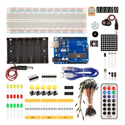 UNO R3 Beginners Kit for Arduino Uno - Secondary Kit