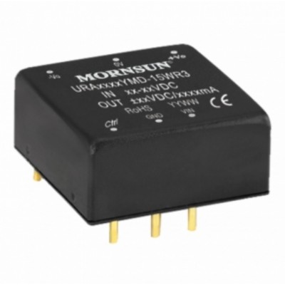 URA2415YMD-15WR3 Mornsun 24V to ±15V DC-DC Converter 15W Power Supply Module - DIP Package