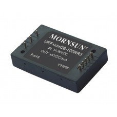 URF2424QB-100WR3 Mornsun 24V to 24V DC-DC Converter 100W Power Supply Module - Five Sided Metal Shielded Package