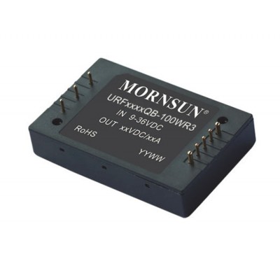 URF4805QB-100WR3 Mornsun 48V to 5V DC-DC Converter 100W Power Supply Module - Five Sided Metal Shielded Package URF4805QB-100WR3 Mornsun 48V to 5V DC-DC Converter 100W Power Supply Module - Five Sided Metal Shielded Package
