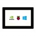 Waveshare 10.1inch HD Capacitive Touch Screen LCD (G), 1920x1200, HDMI, IPS, Fully Laminated Screen, Supports Raspberry Pi / Jetson Nano / PC (Without Power Adapter)