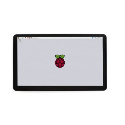 Waveshare 15.6inch Capacitive Touch Screen LCD (H) with Case 1920x1080 HDMI IPS Various Systems Support (Without Power Adapter)