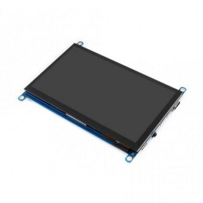 Waveshare 7inch 1024x600 HDMI, IPS Capacitive Touch Screen LCD (H) With Various Systems Support