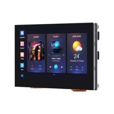 Waveshare ESP32-S3 4.3inch Display Development Board, 800480, Without Touch Function, 32-bit LX7 Dual-core Processor,