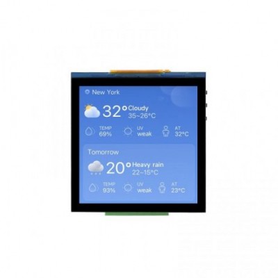 Waveshare ESP32-S3 4inch Display Development Board, 480480, 32-Bit LX7 Dual-Core Processor, Up To 240MHz Frequency, Supports WiFi & Bluetooth, With Onboard Antenna, ESP32 With Display