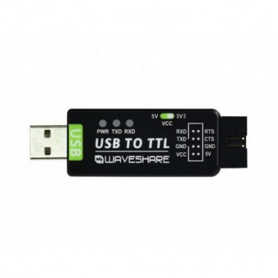 Waveshare Industrial USB TO TTL Converter Original FT232RL Waveshare Industrial USB TO TTL Converter Original FT232RL