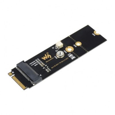 Waveshare M.2 M KEY To A KEY Adapter for PCIe Devices USB Bluetooth