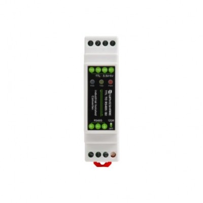 Waveshare Rail-mount TTL To RS485 Galvanic isolated Converter, Multi-Isolation Protection