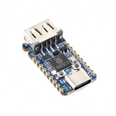 Waveshare RP2350A USB Mini Development Board, Based On Raspberry Pi RP2350A Dual-core & Dual-architecture Microcontroller, 150MHz Operating Frequency