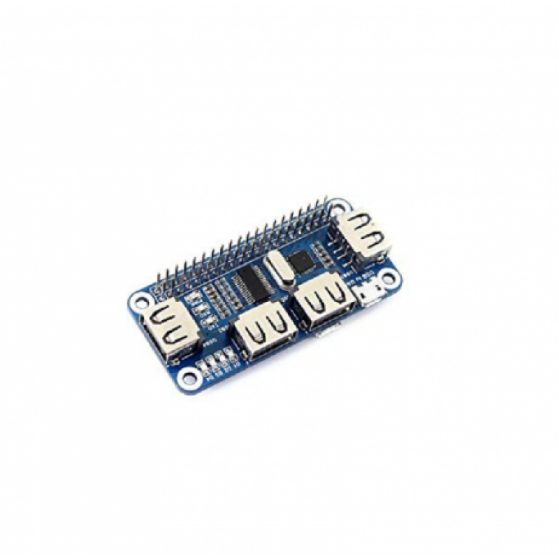 Waveshare USB to Serial Port Expansion Board HUB buy online at Best ...