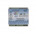 WittelB -WIN IO 4DDAI-NTCM-IO Module with 4 Digital inputs 4 Digital Outputs and 4 Analog Inputs with Modbus Rs485 interface(10 Bit Resolution)