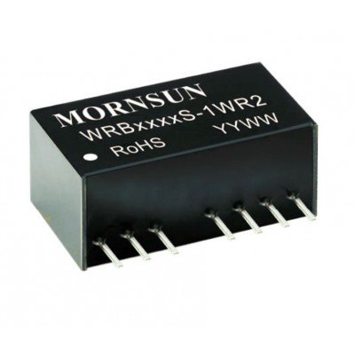 WRB0505S-1WR2 Mornsun 5V to 5V DC-DC Converter 1W Power Supply Module - Ultra Compact SIP Package WRB0505S-1WR2 Mornsun 5V to 5V DC-DC Converter 1W Power Supply Module - Ultra Compact SIP Package