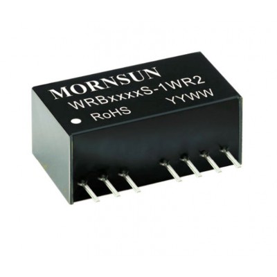 WRB0512S-1WR2 Mornsun 5V to 12V DC-DC Converter 1W Power Supply Module - Ultra Compact SIP Package WRB0512S-1WR2 Mornsun 5V to 12V DC-DC Converter 1W Power Supply Module - Ultra Compact SIP Package