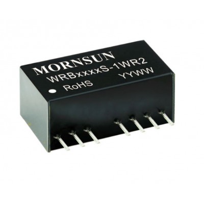 WRB0515S-1WR2 Mornsun 5V to 15V DC-DC Converter 1W Power Supply Module - Ultra Compact SIP Package WRB0515S-1WR2 Mornsun 5V to 15V DC-DC Converter 1W Power Supply Module - Ultra Compact SIP Package