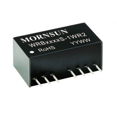 WRB1215S-1WR2 Mornsun 12V to 15V DC-DC Converter 1W Power Supply Module - Ultra Compact SIP Package WRB1215S-1WR2 Mornsun 12V to 15V DC-DC Converter 1W Power Supply Module - Ultra Compact SIP Package